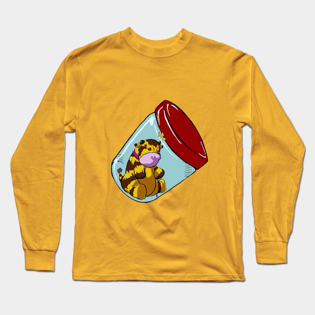 BumbleMoo Long Sleeve T-Shirt by BeyondGravesArt